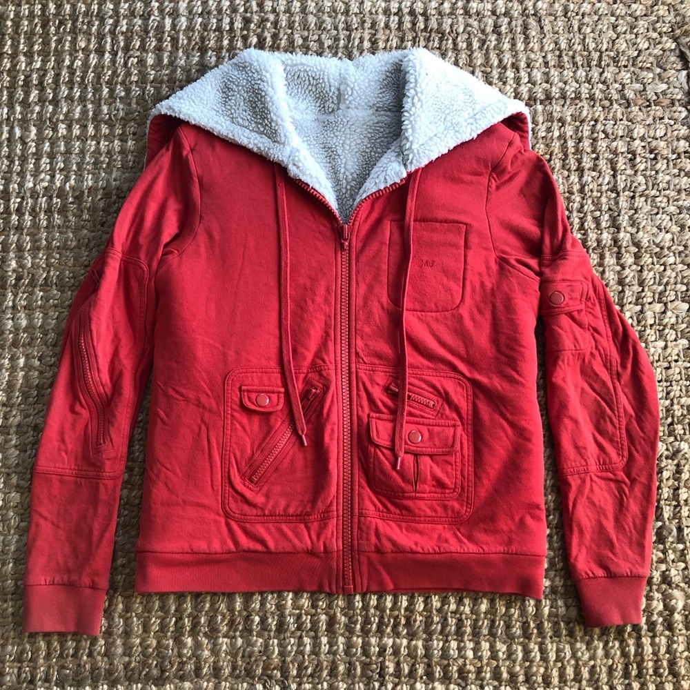 MARC JACOBS sherpa hoodie - Picture 1 of 5